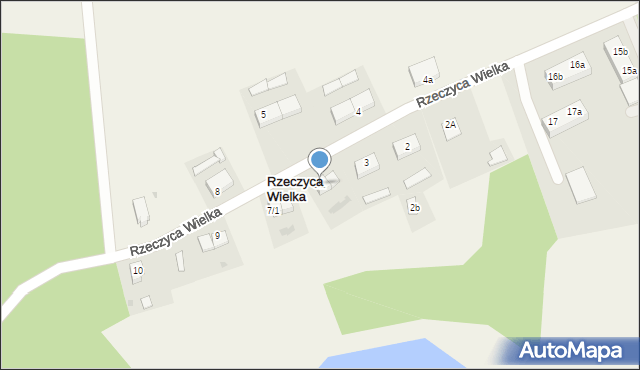 Rzeczyca Wielka, Rzeczyca Wielka, 6/1, mapa Rzeczyca Wielka