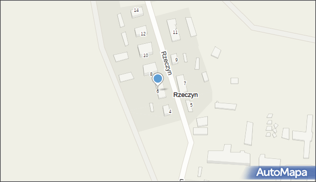 Rzeczyn, Rzeczyn, 6, mapa Rzeczyn