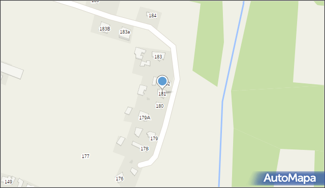 Rzędzianowice, Rzędzianowice, 181, mapa Rzędzianowice