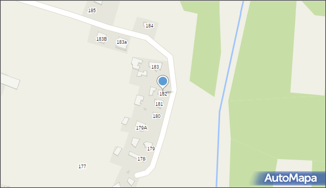 Rzędzianowice, Rzędzianowice, 182, mapa Rzędzianowice