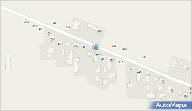 Rzędzianowice, Rzędzianowice, 453, mapa Rzędzianowice