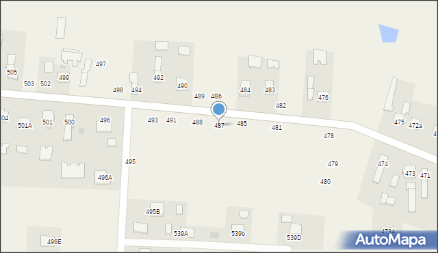 Rzędzianowice, Rzędzianowice, 487, mapa Rzędzianowice