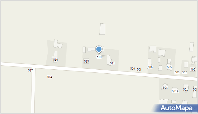 Rzędzianowice, Rzędzianowice, 513, mapa Rzędzianowice