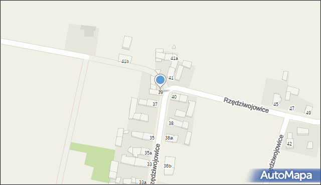 Rzędziwojowice, Rzędziwojowice, 39, mapa Rzędziwojowice