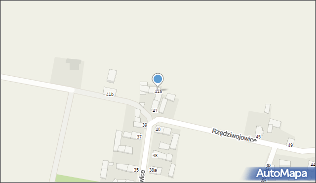 Rzędziwojowice, Rzędziwojowice, 41a, mapa Rzędziwojowice