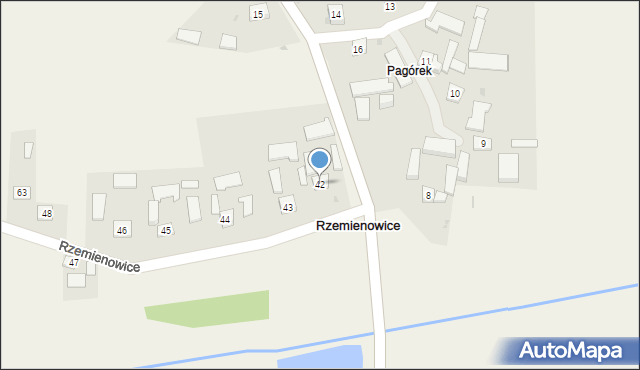 Rzemienowice, Rzemienowice, 42, mapa Rzemienowice