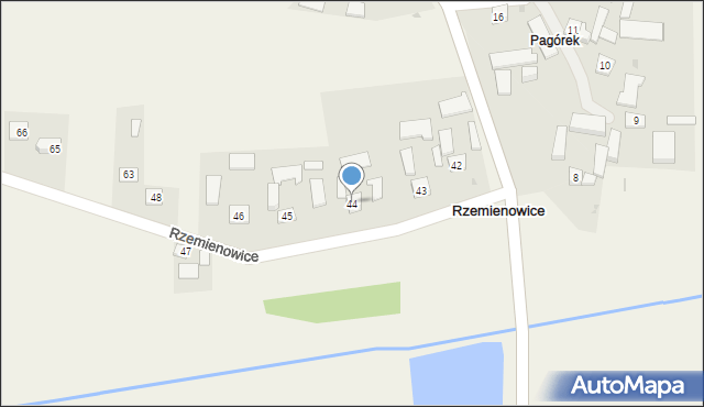 Rzemienowice, Rzemienowice, 44, mapa Rzemienowice