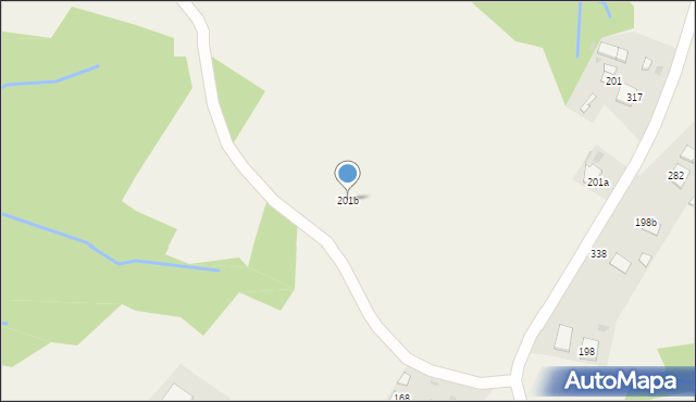 Rzepiennik Biskupi, Rzepiennik Biskupi, 201b, mapa Rzepiennik Biskupi