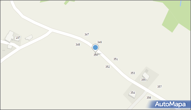 Rzepiennik Biskupi, Rzepiennik Biskupi, 350, mapa Rzepiennik Biskupi