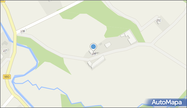 Rzepiennik Marciszewski, Rzepiennik Marciszewski, 105, mapa Rzepiennik Marciszewski