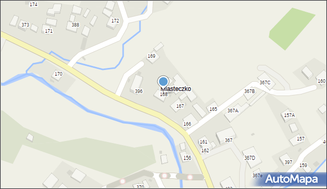 Rzepiennik Strzyżewski, Rzepiennik Strzyżewski, 168, mapa Rzepiennik Strzyżewski