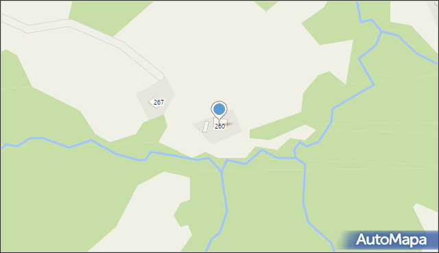 Rzepiennik Strzyżewski, Rzepiennik Strzyżewski, 260, mapa Rzepiennik Strzyżewski