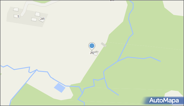 Rzepiennik Strzyżewski, Rzepiennik Strzyżewski, 262, mapa Rzepiennik Strzyżewski