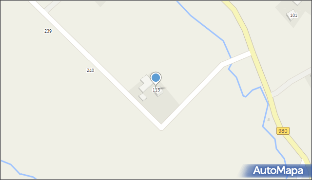 Rzepiennik Suchy, Rzepiennik Suchy, 113, mapa Rzepiennik Suchy