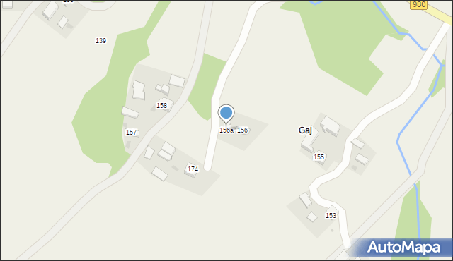 Rzepiennik Suchy, Rzepiennik Suchy, 156a, mapa Rzepiennik Suchy
