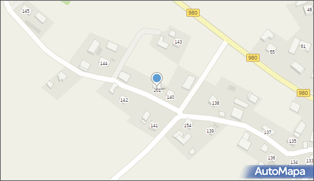 Rzepiennik Suchy, Rzepiennik Suchy, 201, mapa Rzepiennik Suchy