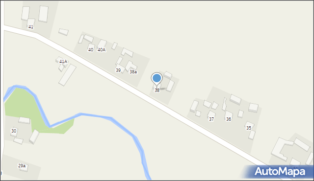 Rzepin-Kolonia, Rzepin-Kolonia, 38, mapa Rzepin-Kolonia