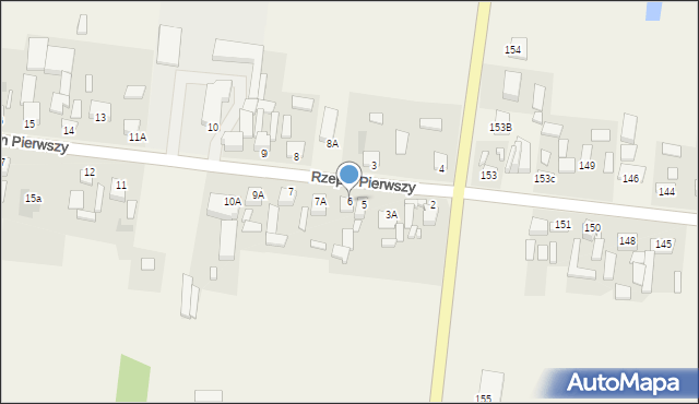 Rzepin Pierwszy, Rzepin Pierwszy, 6, mapa Rzepin Pierwszy