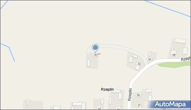 Rzeplin, Rzeplin, 31, mapa Rzeplin