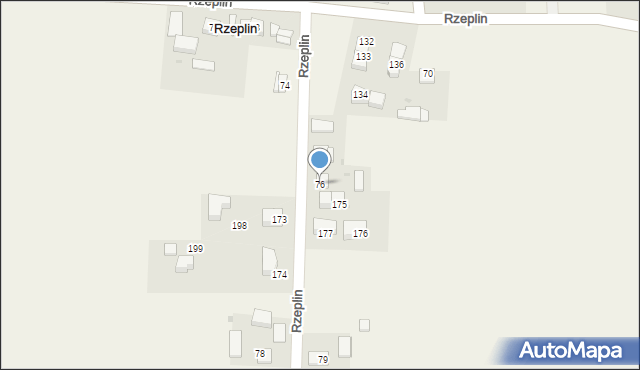 Rzeplin, Rzeplin, 76, mapa Rzeplin