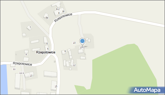 Rzepotowice, Rzepotowice, 10-1, mapa Rzepotowice