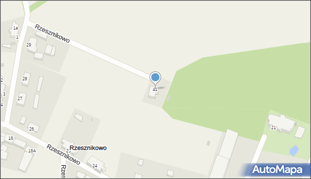 Rzesznikowo, Rzesznikowo, 41, mapa Rzesznikowo