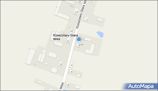 Rzeszotary-Stara Wieś, Rzeszotary-Stara Wieś, 3, mapa Rzeszotary-Stara Wieś