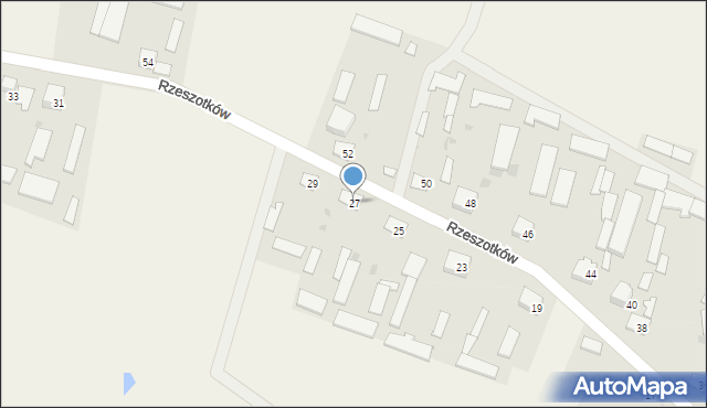 Rzeszotków, Rzeszotków, 27, mapa Rzeszotków