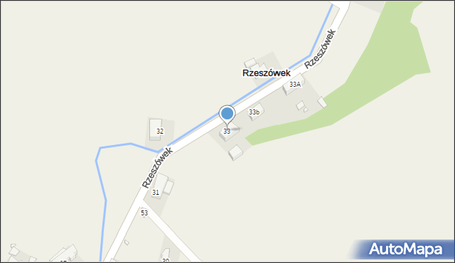 Rzeszówek, Rzeszówek, 33, mapa Rzeszówek