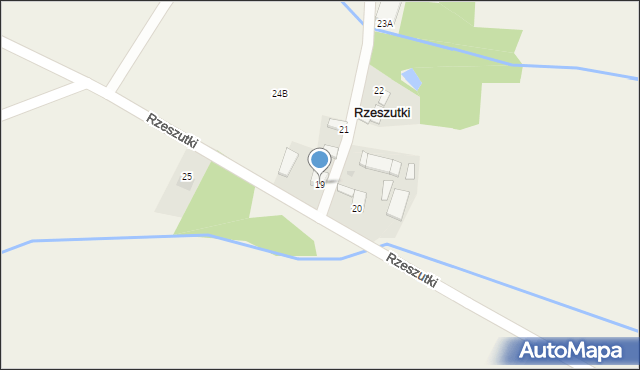 Rzeszutki, Rzeszutki, 19, mapa Rzeszutki