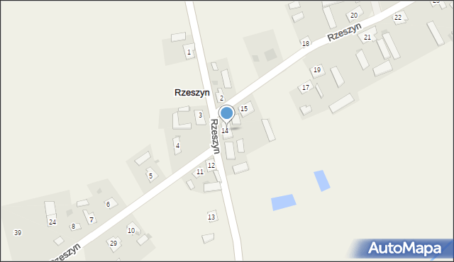 Rzeszyn, Rzeszyn, 16, mapa Rzeszyn