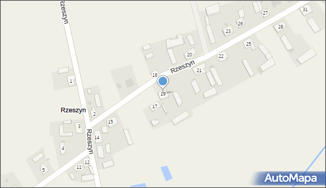 Rzeszyn, Rzeszyn, 19, mapa Rzeszyn