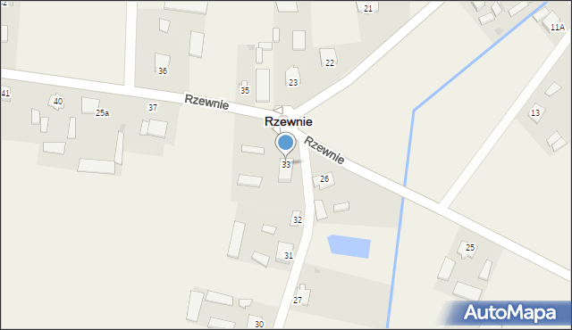 Rzewnie, Rzewnie, 33, mapa Rzewnie