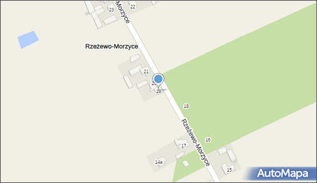 Rzeżewo-Morzyce, Rzeżewo-Morzyce, 19, mapa Rzeżewo-Morzyce