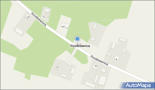 Rzodkiewnica, Rzodkiewnica, 7A, mapa Rzodkiewnica