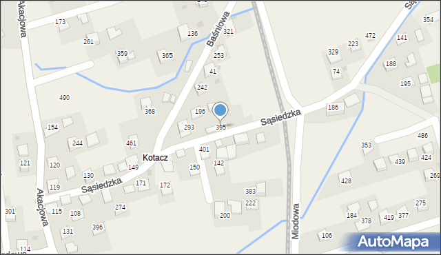 Rzozów, Rzozów, 395, mapa Rzozów