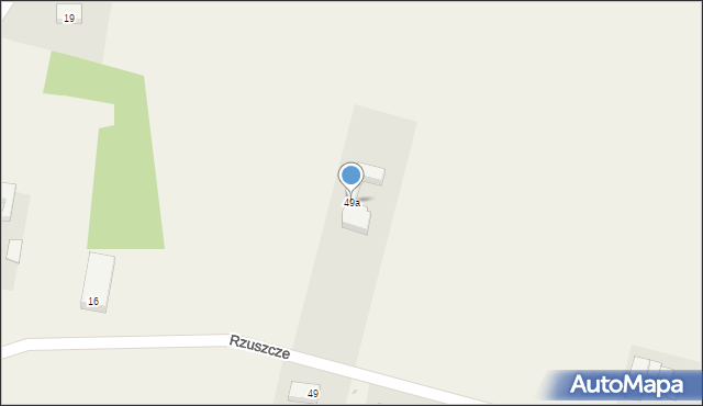 Rzuszcze, Rzuszcze, 49a, mapa Rzuszcze
