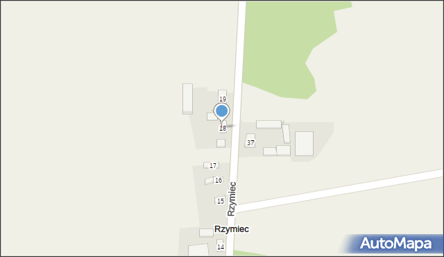 Rzymiec, Rzymiec, 18, mapa Rzymiec