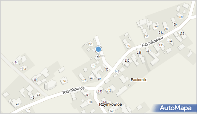 Rzymkowice, Rzymkowice, 52, mapa Rzymkowice