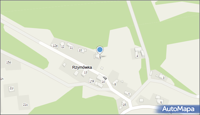 Rzymówka, Rzymówka, 9, mapa Rzymówka