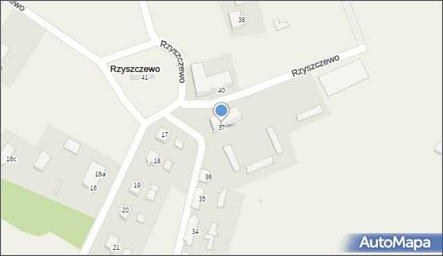 Rzyszczewo, Rzyszczewo, 37, mapa Rzyszczewo