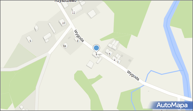 Rzyszczewo, Rzyszczewo, 7, mapa Rzyszczewo