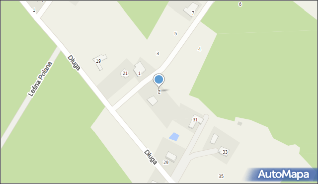 Sąsieczno, Rzemieślnicza, 2, mapa Sąsieczno