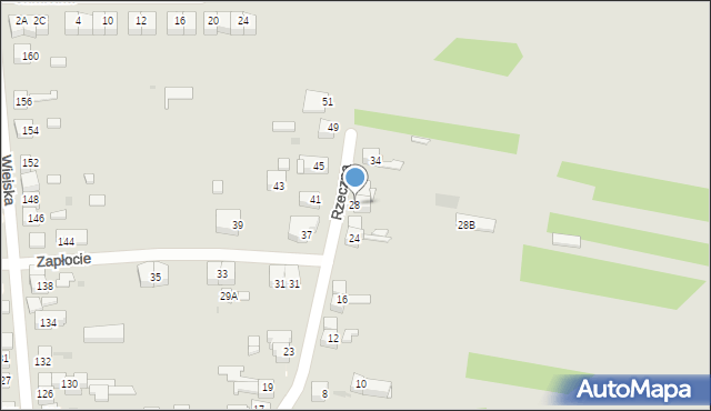 Siemianowice Śląskie, Rzeczna, 28, mapa Siemianowice Śląskie