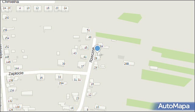 Siemianowice Śląskie, Rzeczna, 30, mapa Siemianowice Śląskie