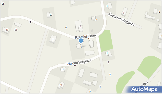 Szemud, Rzemieślnicza, 5, mapa Szemud