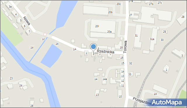 Trzebiatów, Rzeźnicka, 2, mapa Trzebiatów