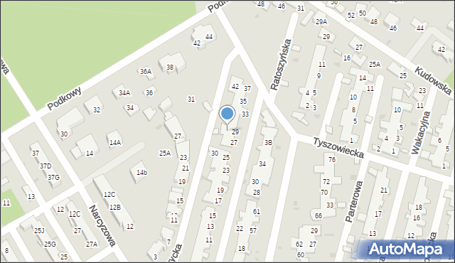 Warszawa, Rzeczycka, 34, mapa Warszawy