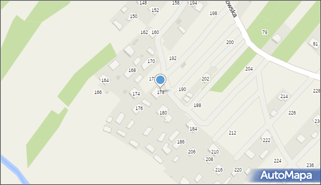 Wilcza Wola, Rzeszowska, 178, mapa Wilcza Wola