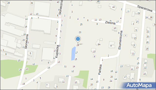 Zbylitowska Góra, Rzemieślników, 19, mapa Zbylitowska Góra